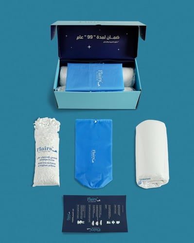 مخدّتين فوم بالتبريد الذاتي