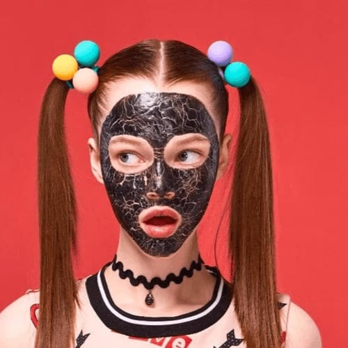 سكين 1004 - قناع مضاد للشيخوخة مع الكمأة السوداء