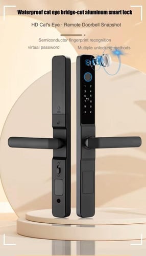 القفل الذكي المقاوم للماء بكاميرا H210