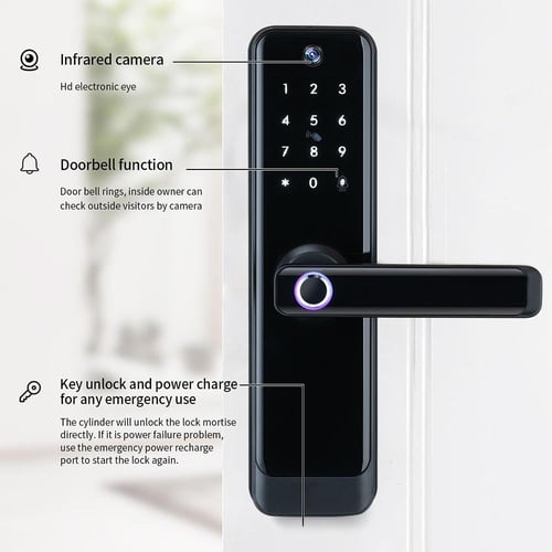 القفل الذكي بكاميرا مدمجه A270C