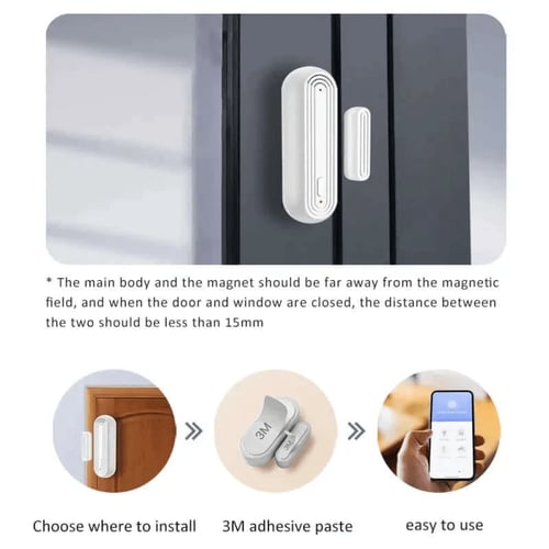 حساس الباب الذكي واي فاي