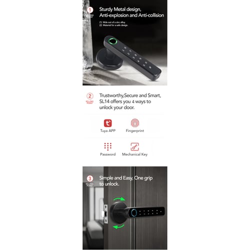 قفل المقبض الذكي SL14