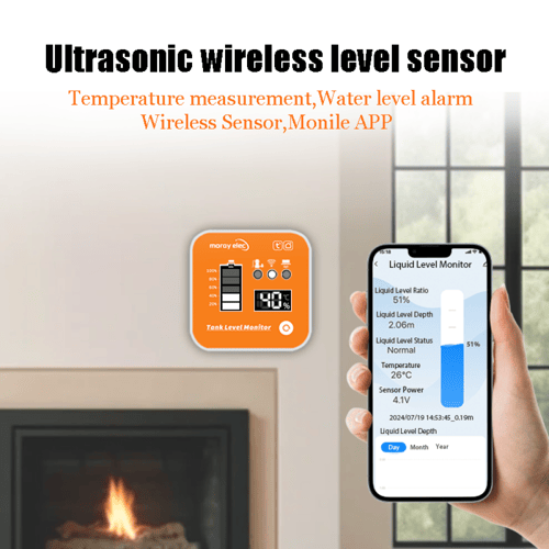 مستشعر مستوى المياه الغاطس الذكي مع البوابة