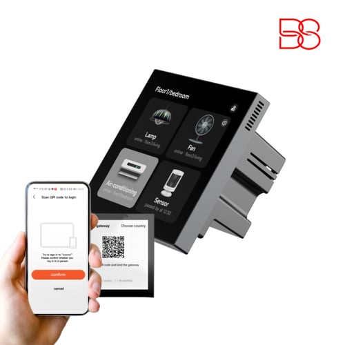 شاشة التحكم الذكية والموسيقى B8