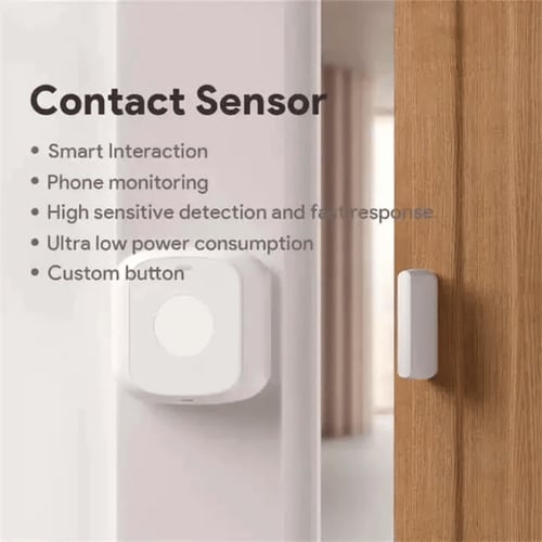 حساس الباب الذكي زجبي مع زر