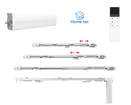 منظومة ستارة ذكية MP82 مسار 2.5-4.5م قناتين