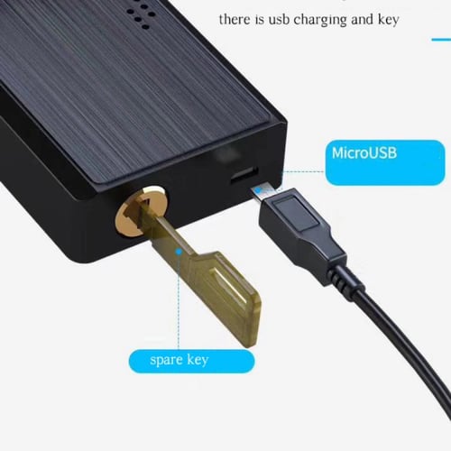 القفل الذكي SL17 الأسود