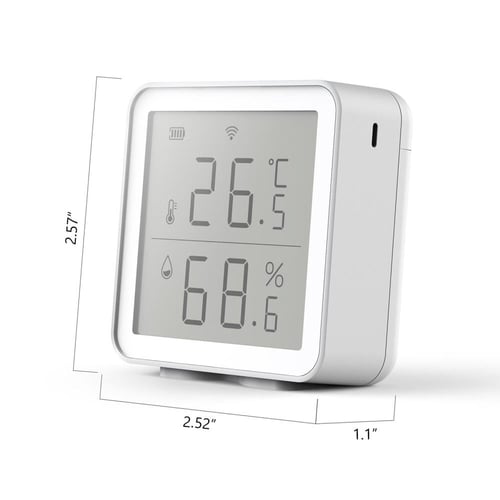 مستشعر درجة الحرارة والرطوبة الذكي واي فاي
