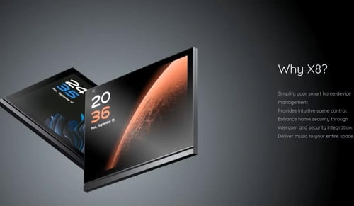 شاشة التحكم الذكية والمسرح المنزلي X8