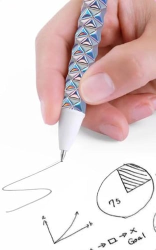 قلم متحول بتصميم عصري وقبضة مريحة، مثالي للطلاب وا...