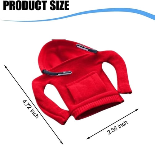 غطاء عصا نقل السرعات على شكل هودي من البوليستر وال...