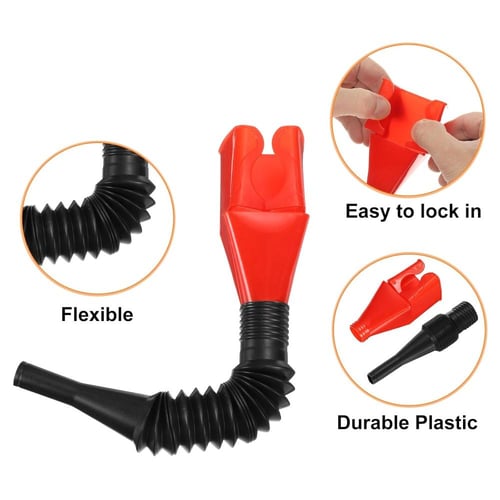 قمع مرن وسريع لتعبئة وتصريف السوائل الزيوت البنزين...