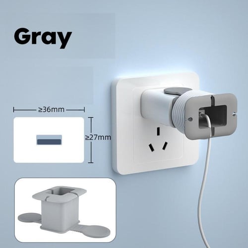 غطاء حماية الشاحن 2 في 1 من السيليكون مع تنظيم الك...