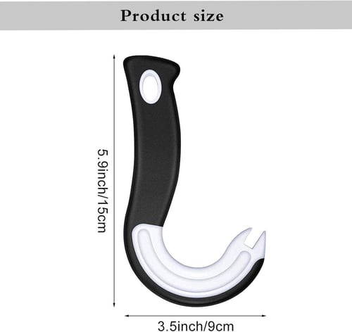 فتاحة علب بشكل J، مريحة وسهلة الاستخدام، مصنوعة من...
