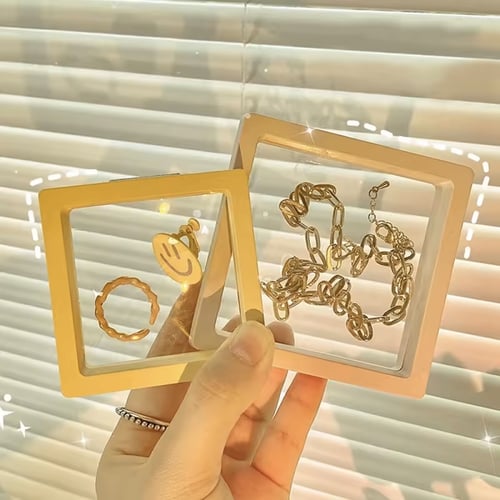 إطار عرض ثلاثي الأبعاد شفاف لتقديم الهدايا والمجوه...