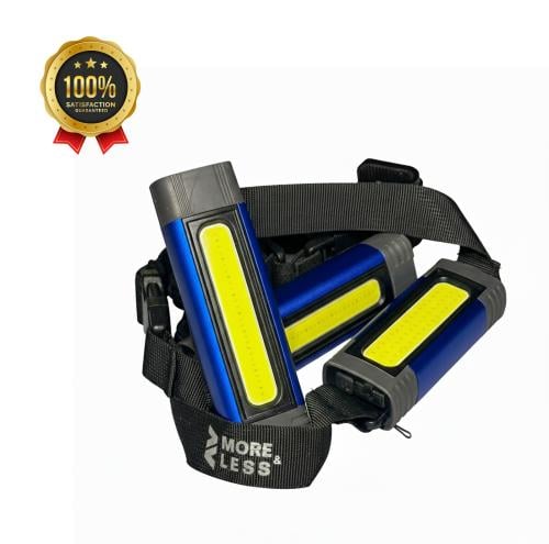 طقم كشافات مع شاحن سريع وإضاءة متعددة المستويات