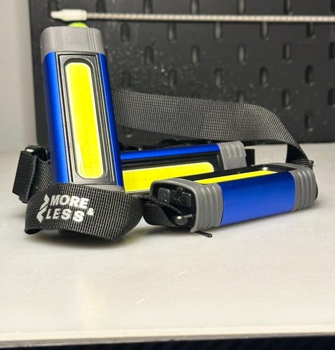 طقم كشافات مع شاحن سريع وإضاءة متعددة المستويات