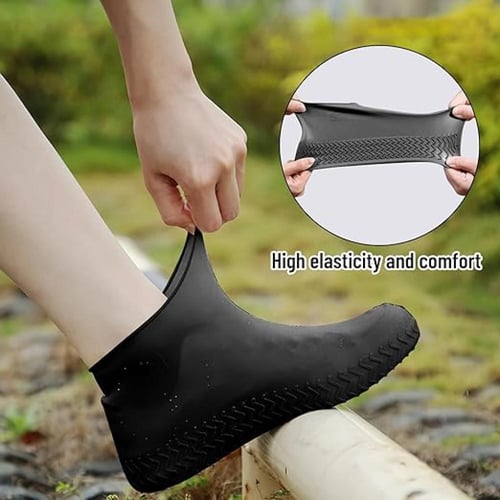 أغطية أحذية سيليكون مقاومة للماء بتصميم مانع للانز...