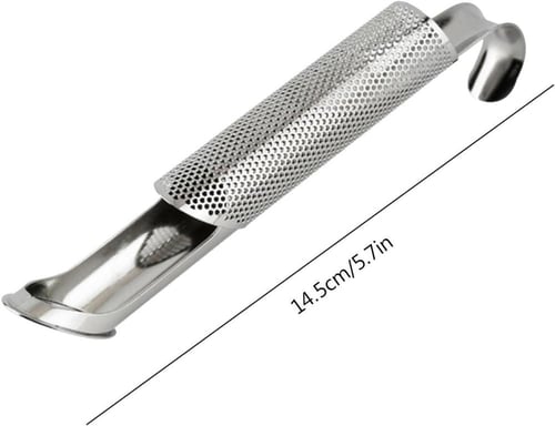 مصفاة شاي من الستانلس ستيل بتصميم عملي