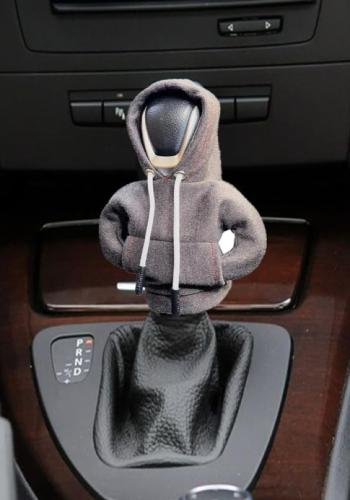 غطاء عصا نقل السرعات على شكل هودي من البوليستر وال...