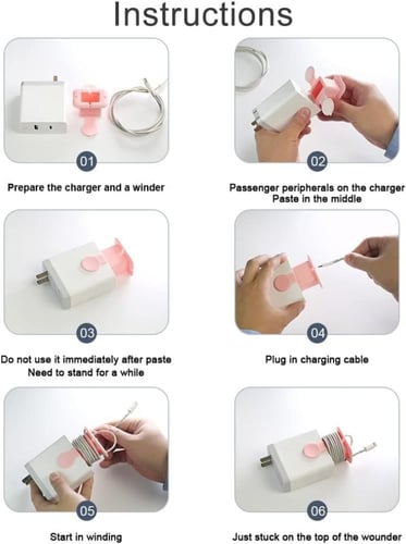غطاء حماية الشاحن 2 في 1 من السيليكون مع تنظيم الك...