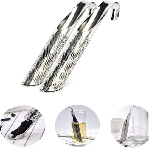 مصفاة شاي من الستانلس ستيل بتصميم عملي