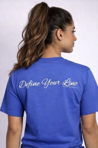 Blue t-shirt