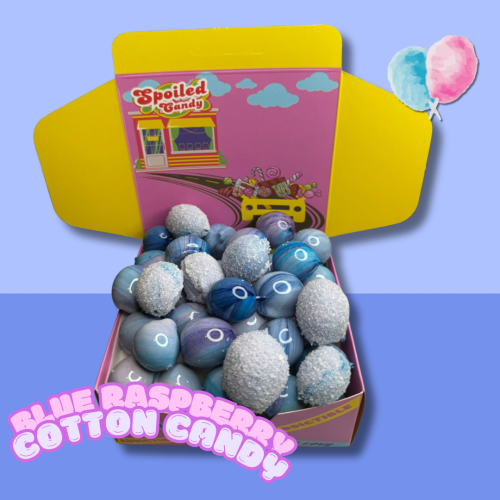 Blue Raspberry- cotton candy flavor -جدة ومكة والط...