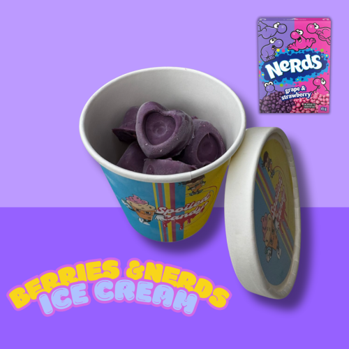 Berries & nerds ice cream/ جدة ومكة فقط