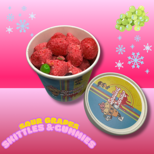 Sour grapes (Skittles &gummies) /جدة ومكة والطايف...