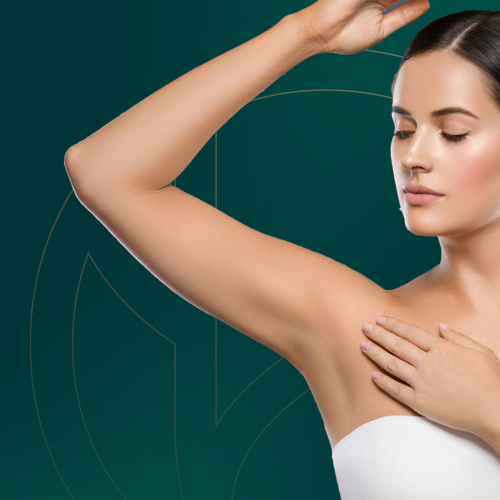 Hydrafacial for the armpit area