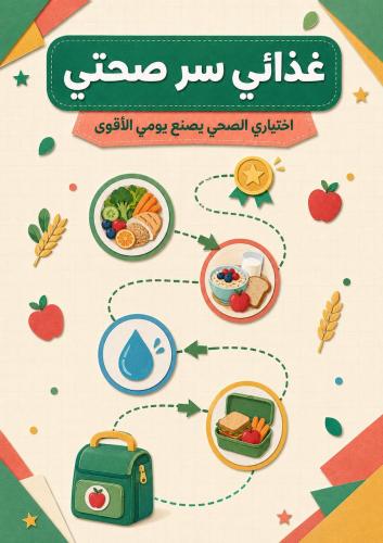 مبادرة غذائي سر صحتي لمعلمين ومعلمات المرحلة الإبتدائية