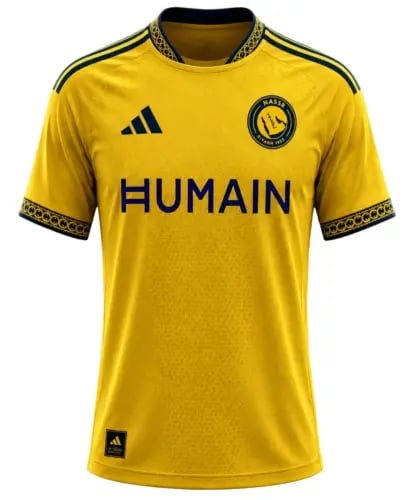 تيشيرت نادي النصر الأساسي لموسم 2026/2027