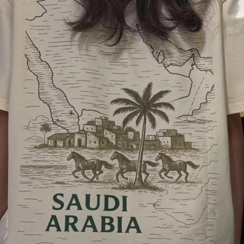Proud to be Saudi National Day T-Shirt - تيشيرت ال...