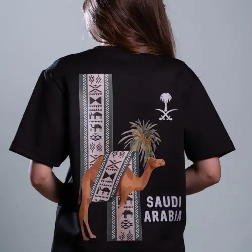 تيشيرت اليوم الوطني السعودي تصميم جديد و انيق