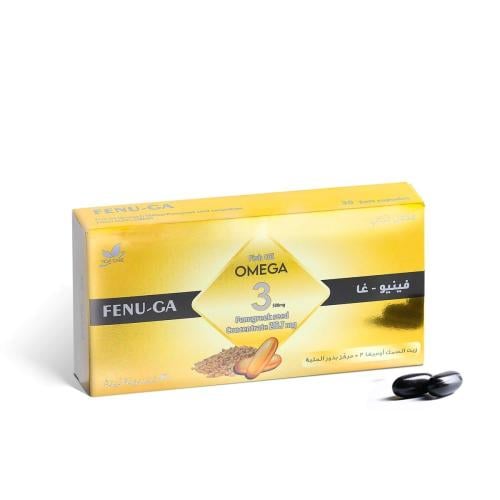 فينيو غا مستخلص الحلبه مع اوميغا ٣