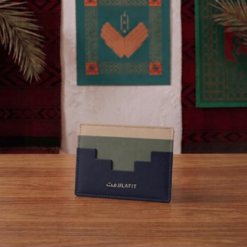 محفظة جلدية | شعار المنشأة