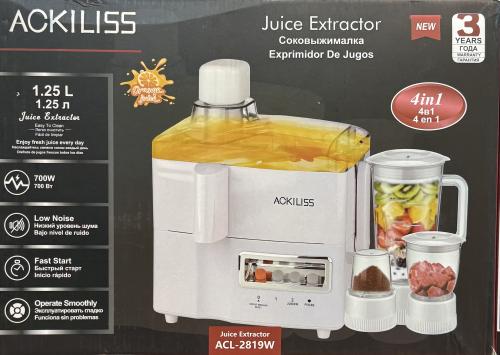 اكيليس عصارة برتقال 1.25 لتر 2819 w