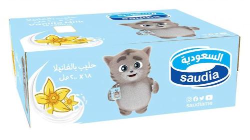 السعودية حليب بالفانيليا 200مل
