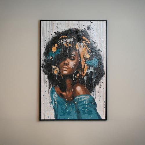 لوحة شخصية رسم مميزة
