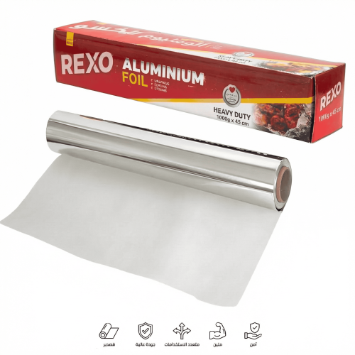 Aluminum foil roll Rexco – 45 cm × 1 kilogram