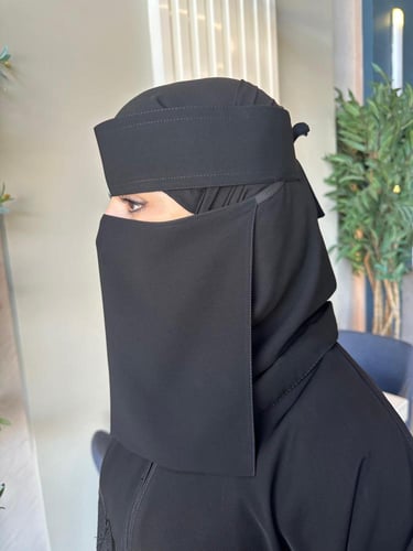 عدد-2-طرحه قطن +2نقابات حرير+2نقابات عادي