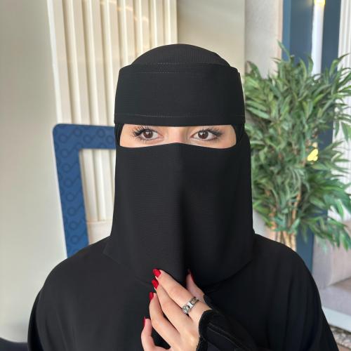 نقاب ربع خط طويل كوري