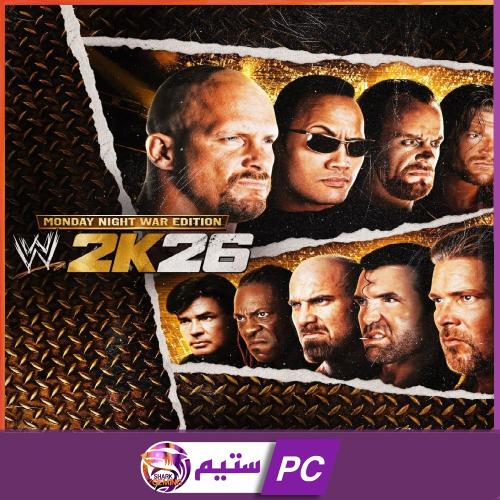 لعبة المصارعة WWE 2K26 Monday Night War Edition ست...