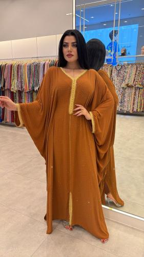 جلابيه مطراز كريب