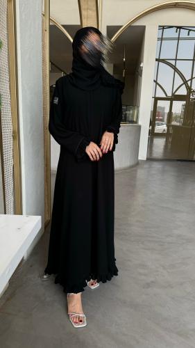 Royal crepe abaya 006
