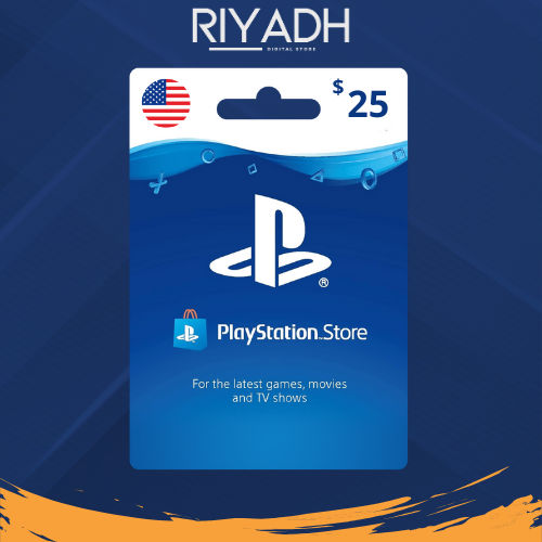 بلايستيشن متجر امريكي - 25 دولار