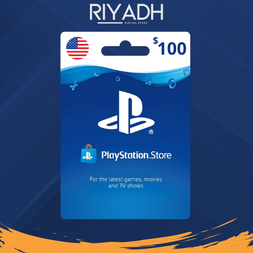 بلايستيشن متجر امريكي - 100 دولار