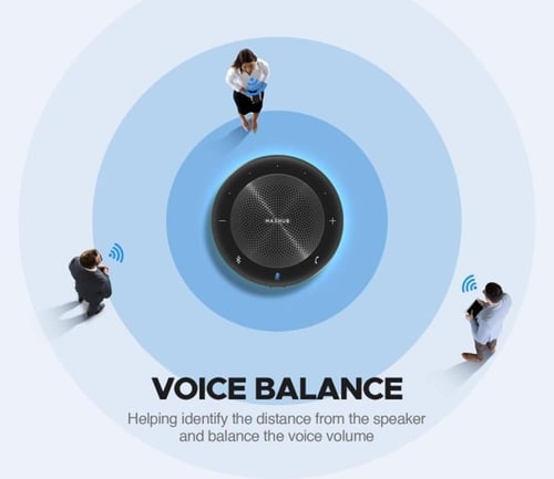 ميكروفون وسماعة لاسلكي للاجتماع عن بعد Bluetooth S...