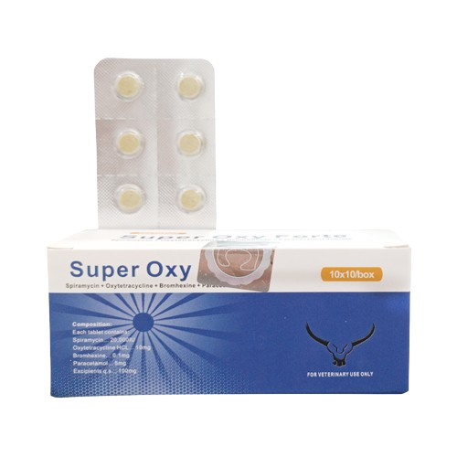 سوبر أوكسي فورتي – أقراص مضاد حيوي قوي للحمام وطيو...